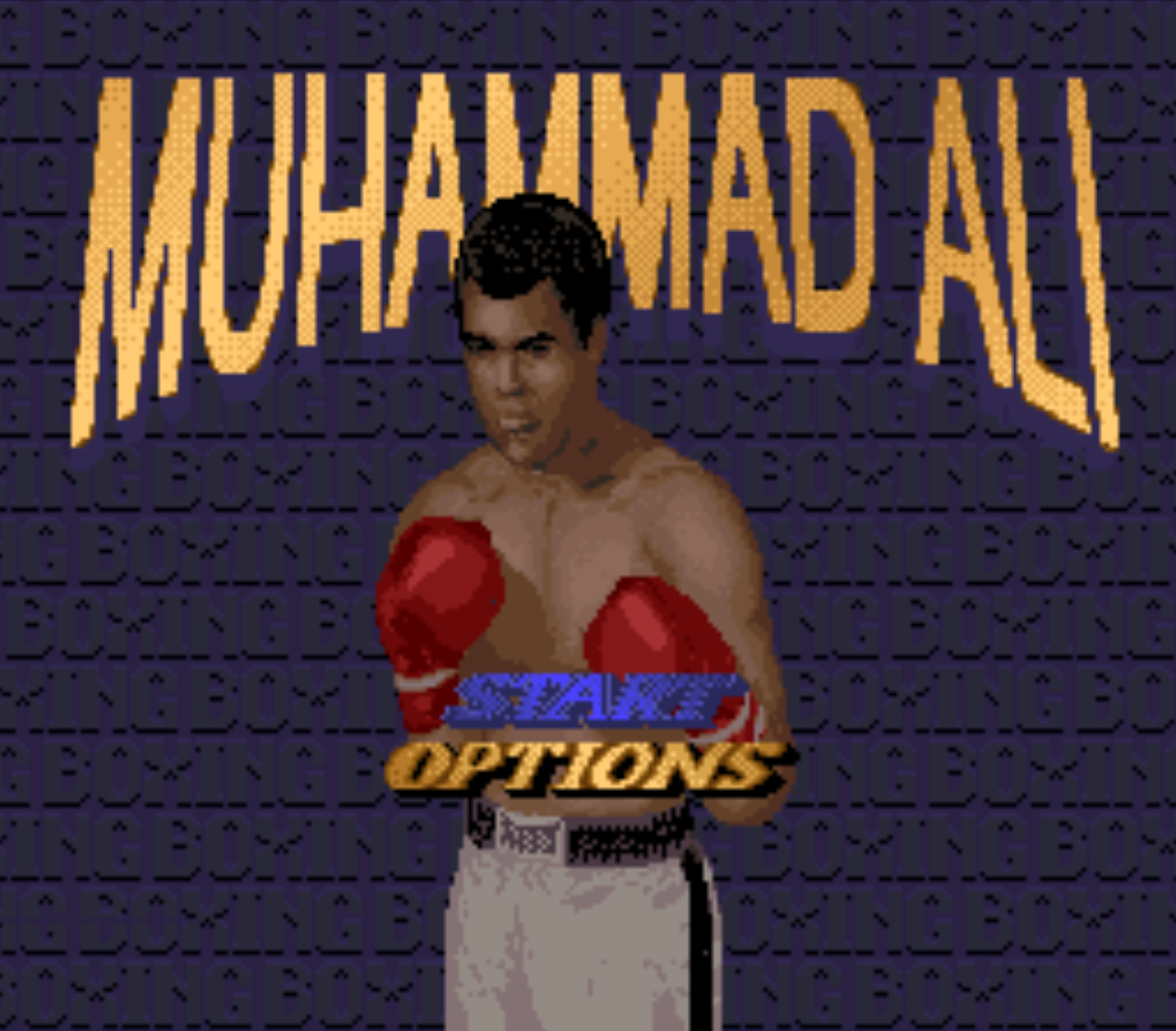 Muhammad Ali Heavy Weight Boxing Title Screen